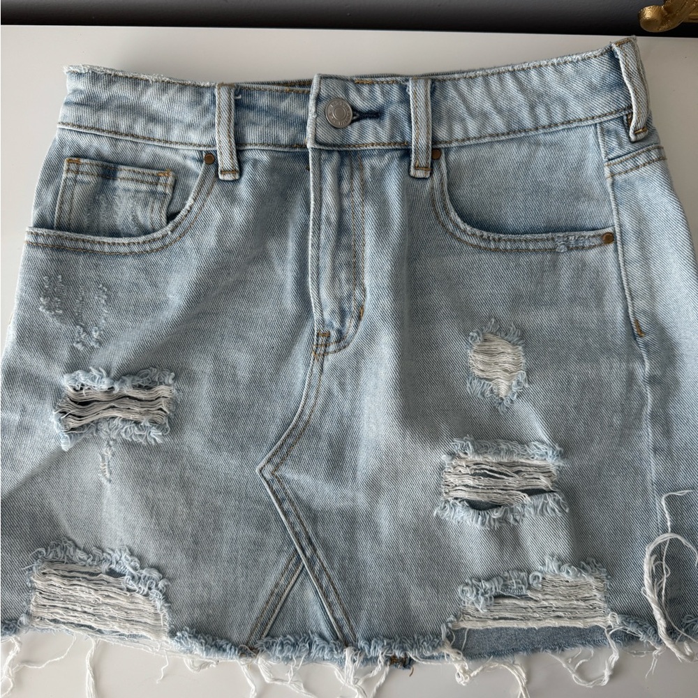 Pacsun Denim Mini Skirt